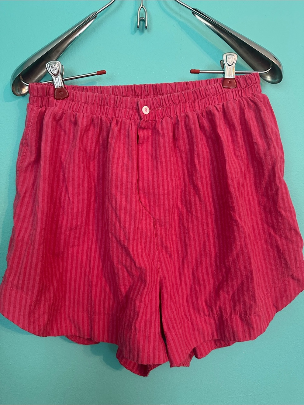 Intimately Free People Striped Pajama Shorts S